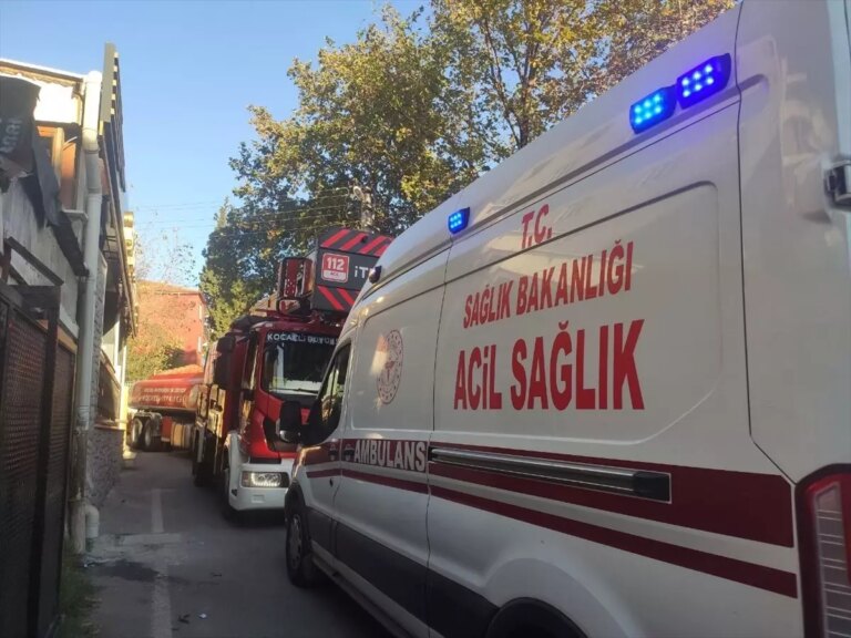 dilovasinda apartman yangini JMZH6lKS