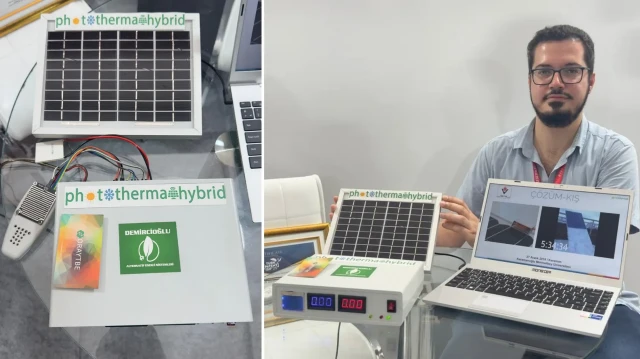 turk muhendis gelistirdi gunes paneli kar temizleme modulunu cine satmayi hedefliyor VIOeLrtU