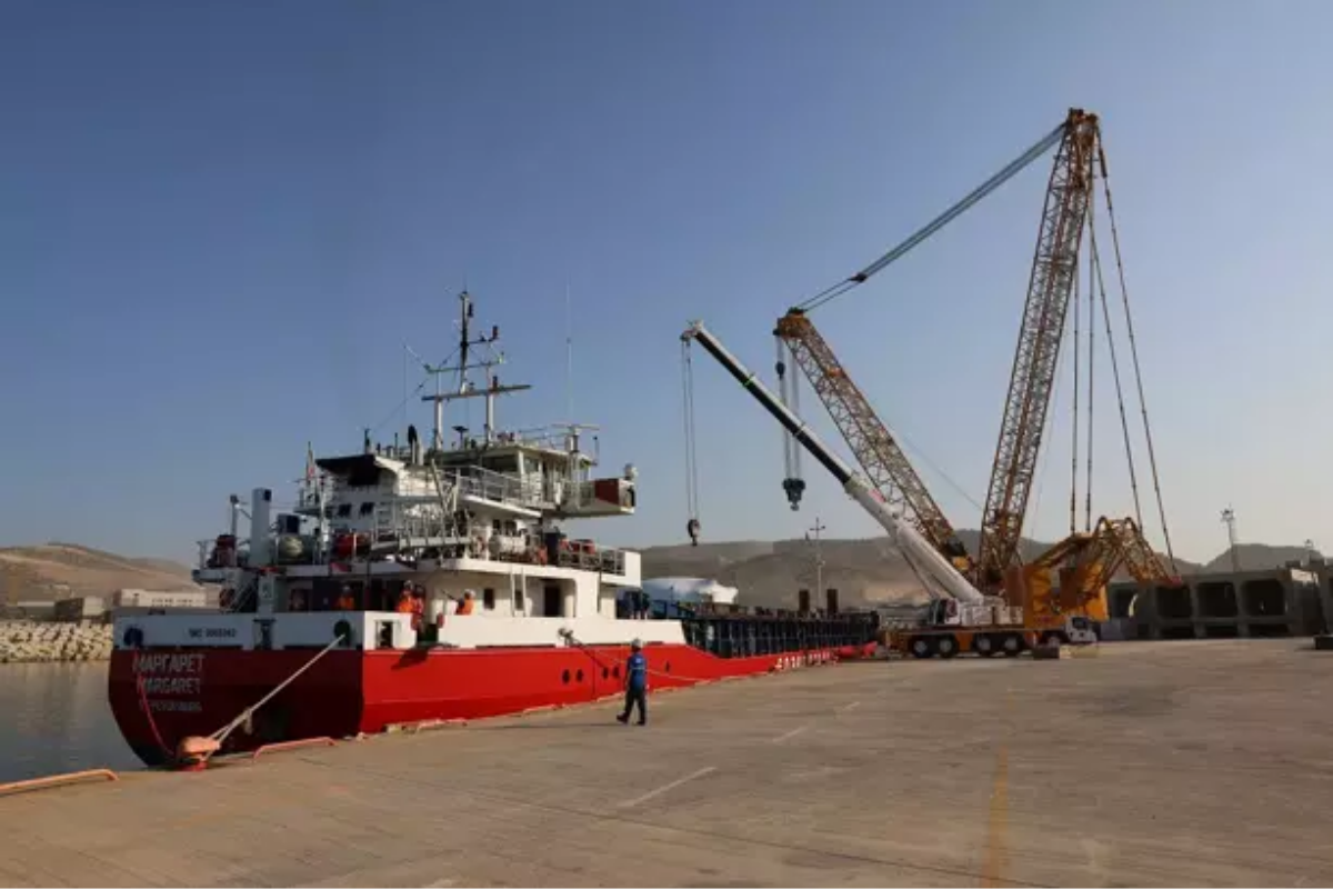 Akkuyu NGS’nin 4. Güç Ünitesi’ne ait reaktör basınç kabı sahaya teslim edildi