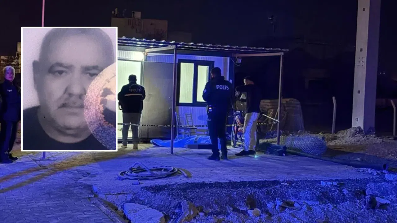 Bir erkek bekçi kulübesinin önünde ölü bulundu
