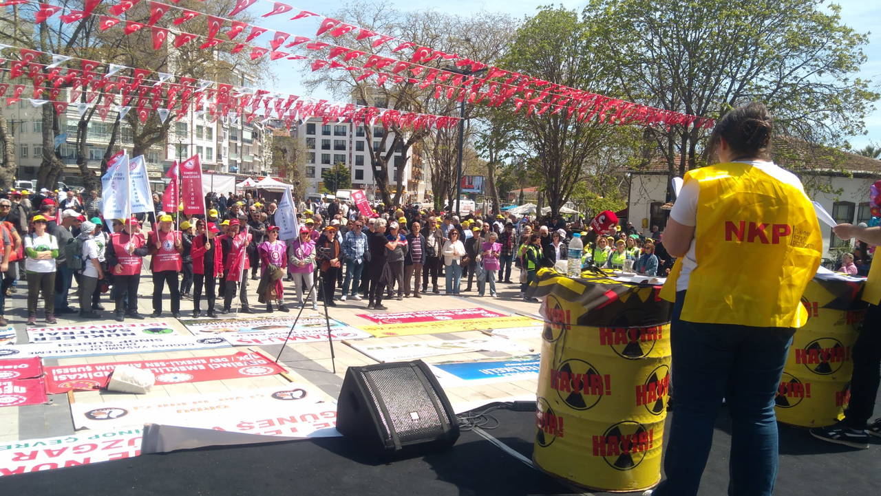 Çernobil Faciasının 40. Yıldönümünde Sinop’tan Nükleere Hayır Sesleri Yükseldi